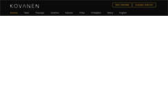 Desktop Screenshot of kovanen.com